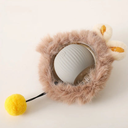 Smart Cat Rolling Ball Toys Rechargeable Cat Toys Ball Motion Ball Self-moving Kitten Toys for Indoor Interactive Playing 고양이