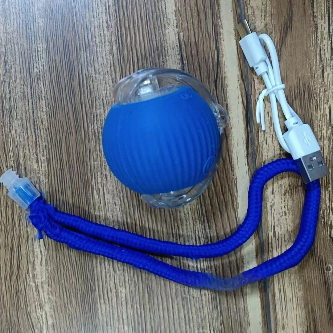 Smart Cat Rolling Ball Toys Rechargeable Cat Toys Ball Motion Ball Self-moving Kitten Toys for Indoor Interactive Playing 고양이